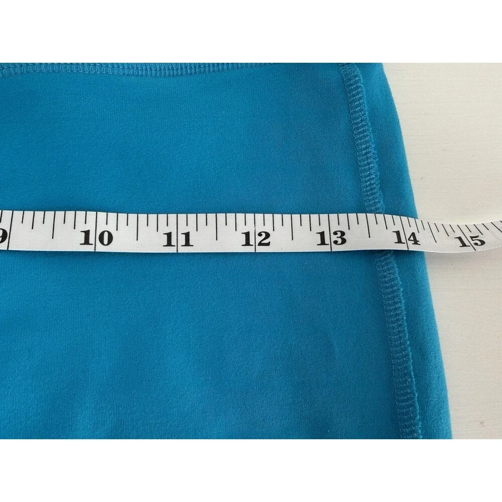 ✿ Alo Yoga Blue Color Block High Waist Leggings Size S Performance Activewear